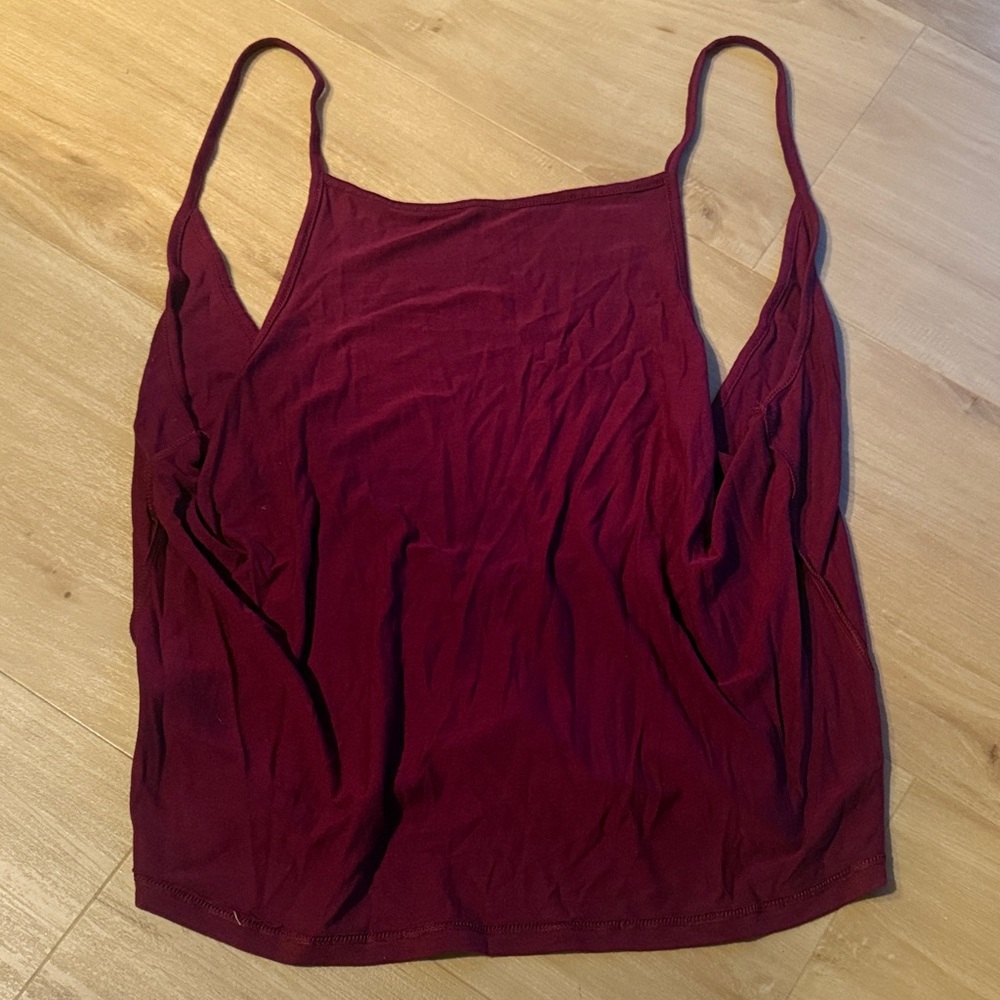 Express Burgundy Camisole Top